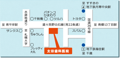 アクセスマップ